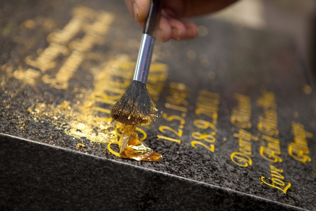 Restoring Grave Stone